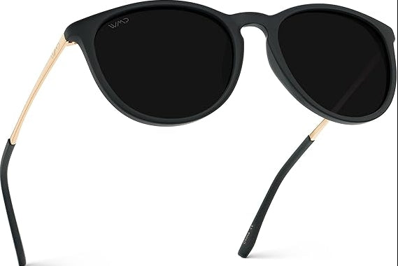 Women's Retro Round Sunglasses Polarized UV Protection Trendy Designer Style Fashion Shades for Women